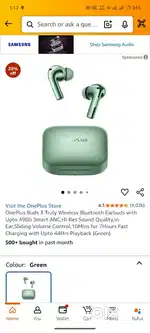 OnePlus earbuds