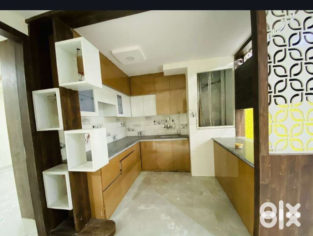 2bhk semi furnished flat gated society 80 % loan available