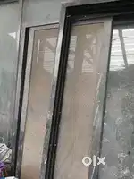 Aluminium 3 track Window with Jali shutter