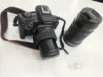 Canon r50 with dual lens