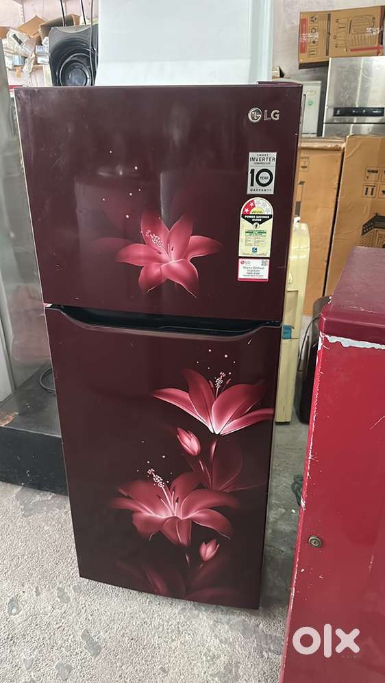 Fridge, nice condition home delivery service case on delivery