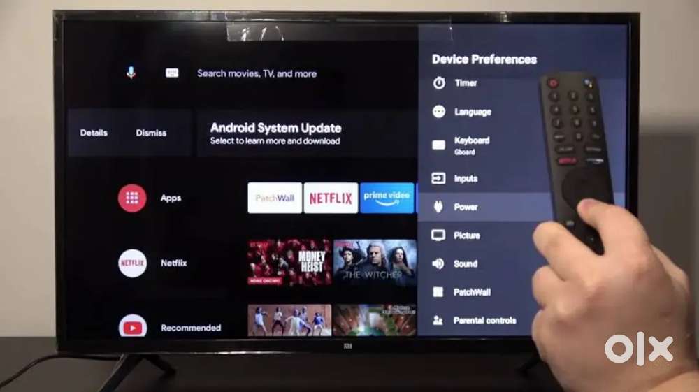 Mi smart google tv 4k Q-LED TV