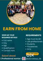 Earn from home