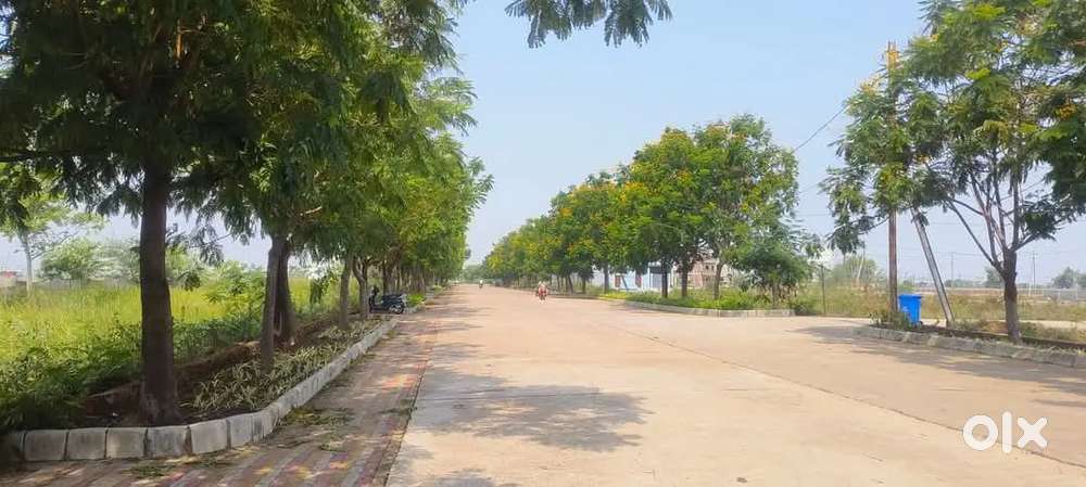 Govt द्वारा पूर्ण विकसित आवासीय प्लाट।