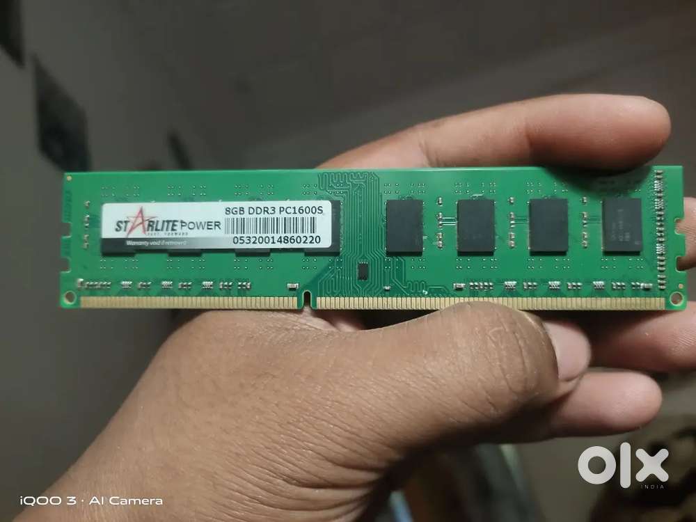 Starlite power 8 gb DDR3 PC1600S DESKTOP RAM
