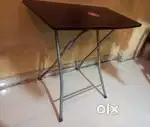Folding Chair with folding table