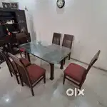 Dinning table wirh sofa cum bed