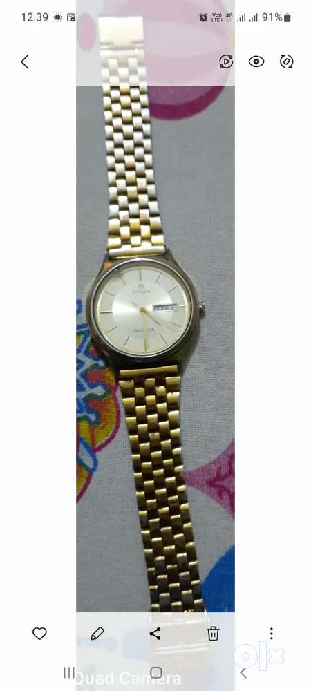 Titan original wrist watch, beautiful watch