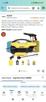 *Professional pressure washer*