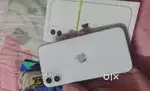 I phone 11 64 gb white showrrom conditon