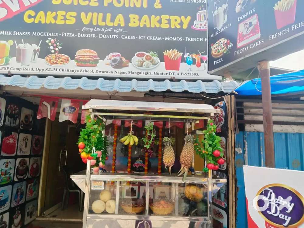 Shoop for sale బేకరీ అండ్ జ్యూస్ point