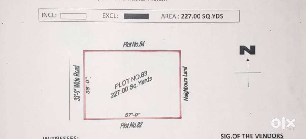 Land for Sale In Aziz nagar