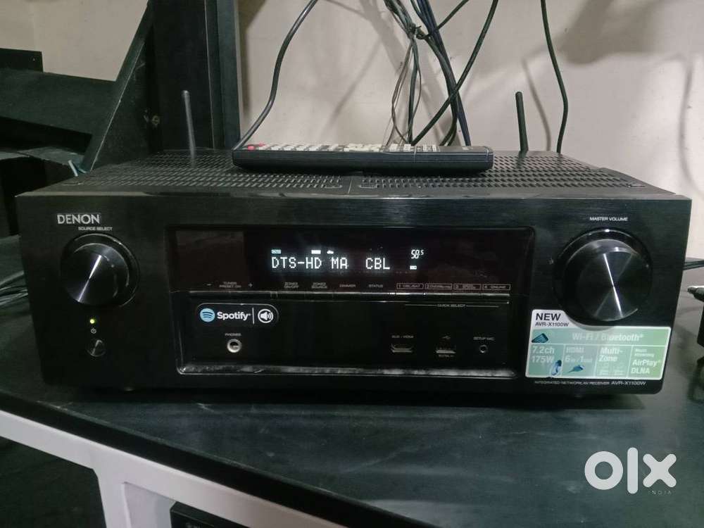 Denon AVR-X1100W 7.2 Hdmi 4K Wifi Dts HD Master Audio Dolby True HD Av