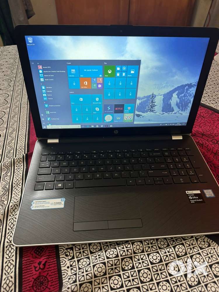 HP Laptop intel i3 7th gen.