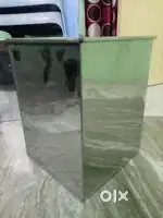 Stainless steel rice storage container