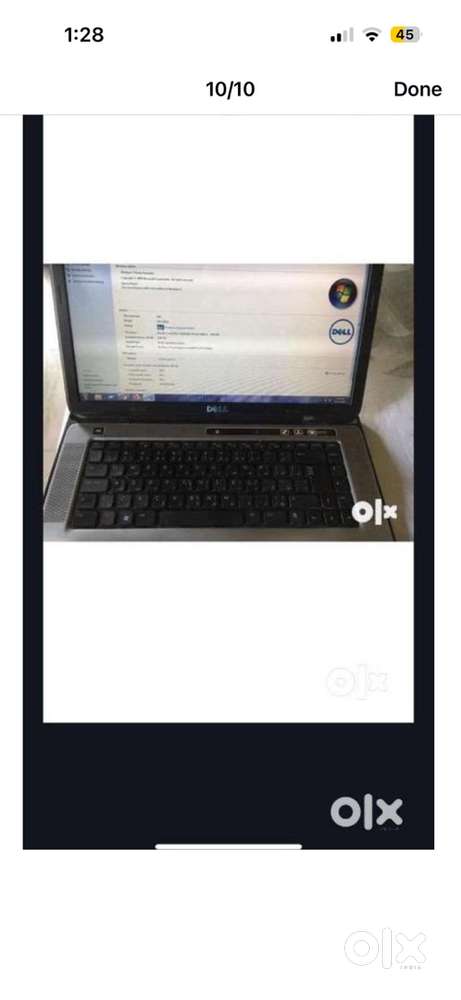 Dell XPS Laptop Core i7 processor 6GB RAM