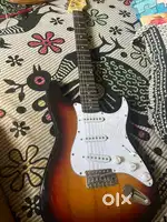 TECHNO ELECTRIC GUITAR WITH AMPLIFIER