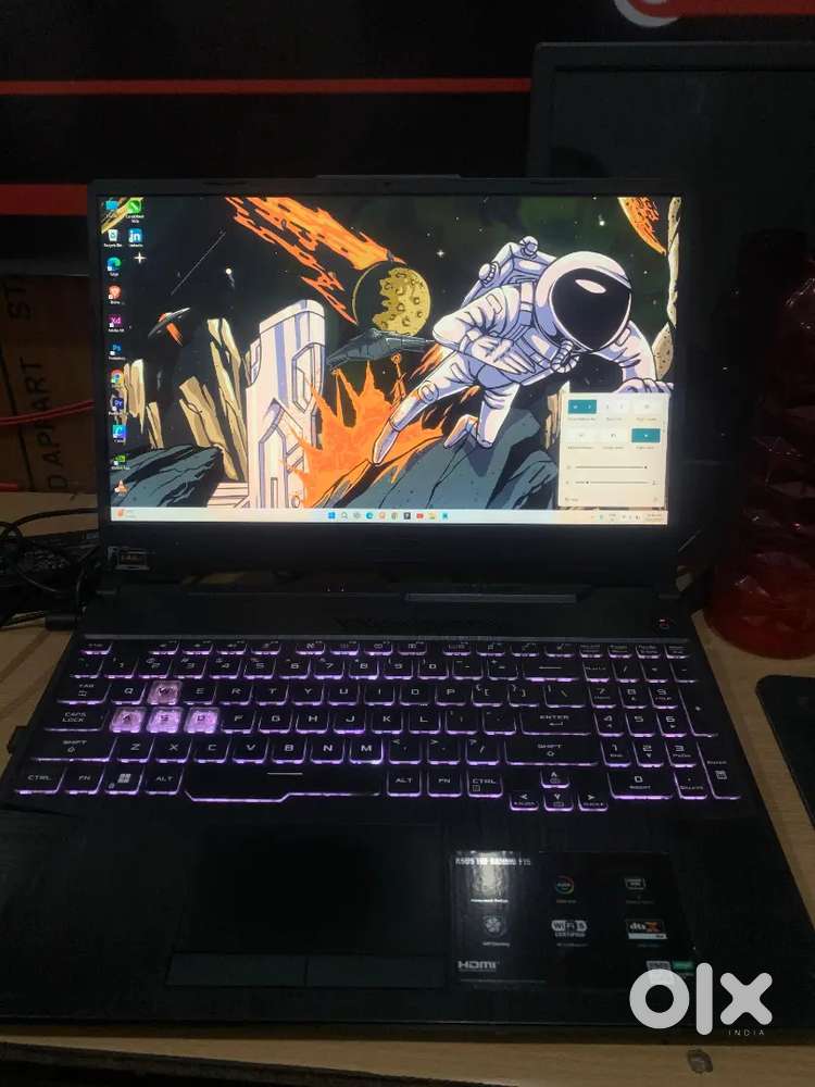 Asus tuf gaming f15(16gb ram 512ssd)