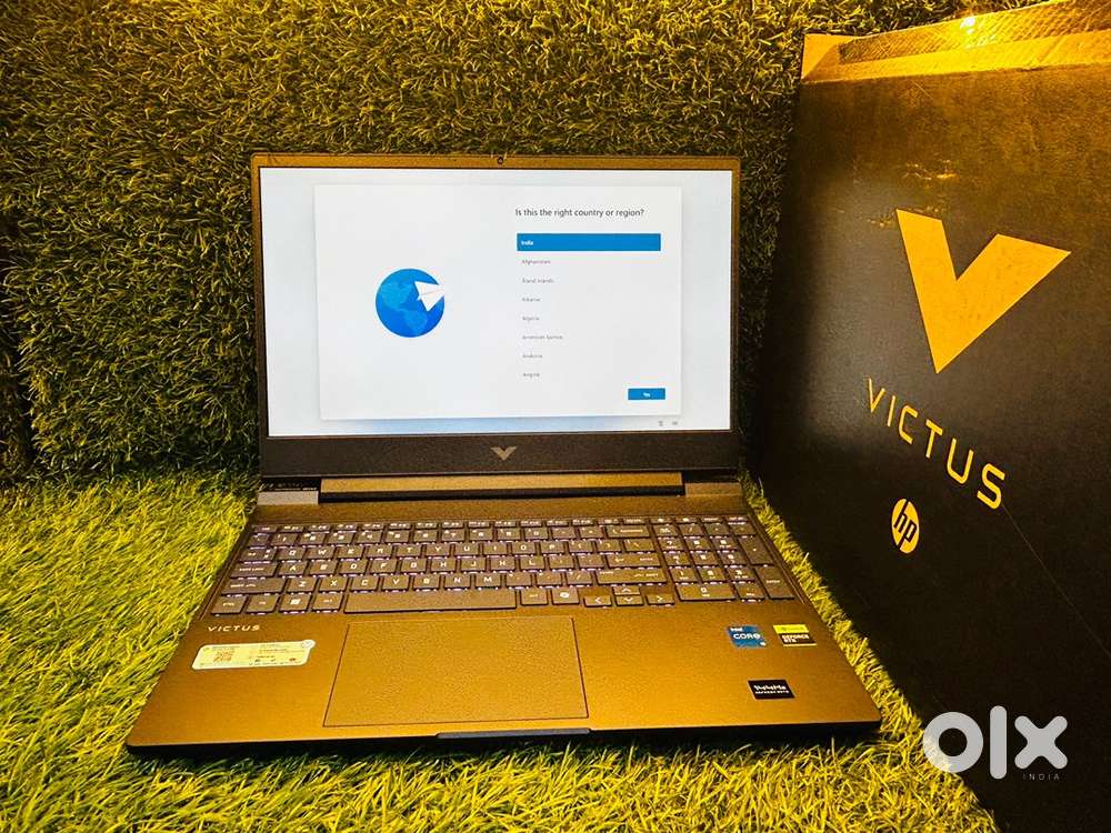 HP VICTUS I5-13TH GEN WITH 4GB RTX 3050 WITH 1 YEAR WARRANTY FOR SALE