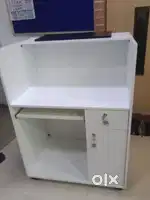 3x4 reception table cum cash counter brand new