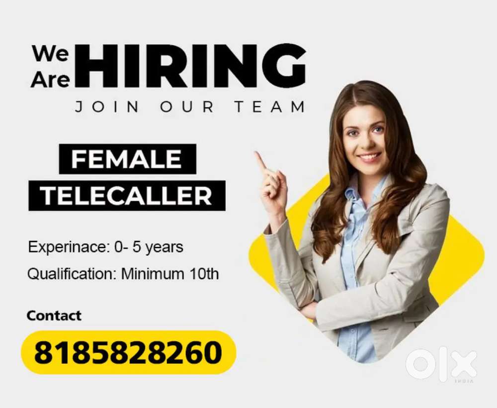 Hiring Fresher/Senior Telecaller