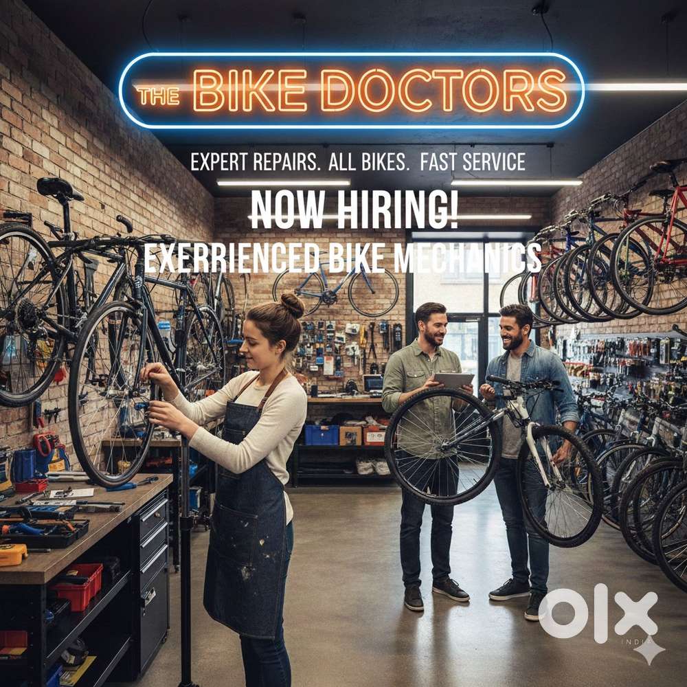 BIKE MECHANIC NEEDED 9Am-8PM DAILY SALLARY
