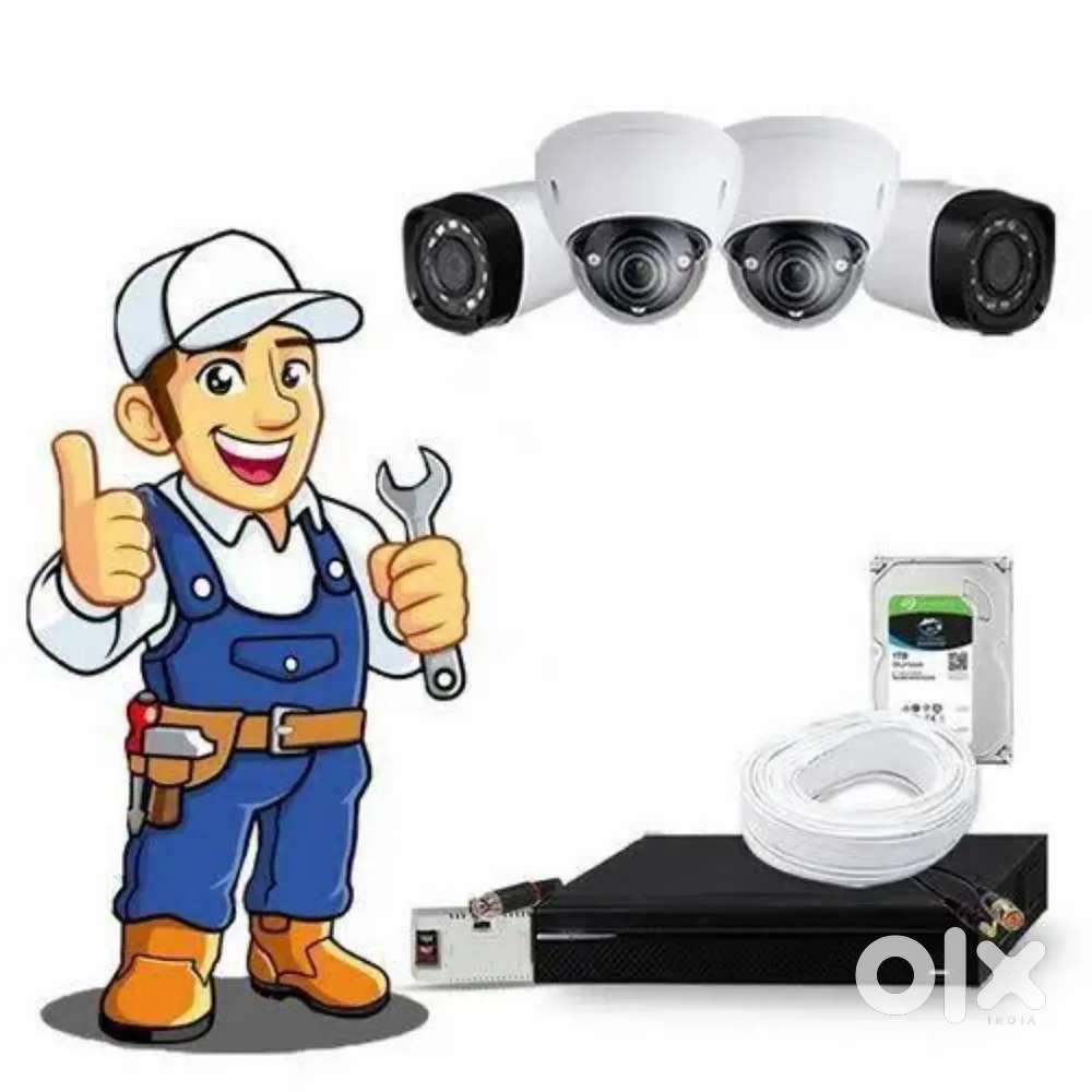 CCTV installation sales and services at CRP
