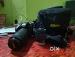 Nikon D3300 with 18-55mm & 70-300mm Lens + WiFi Device + Tripod
