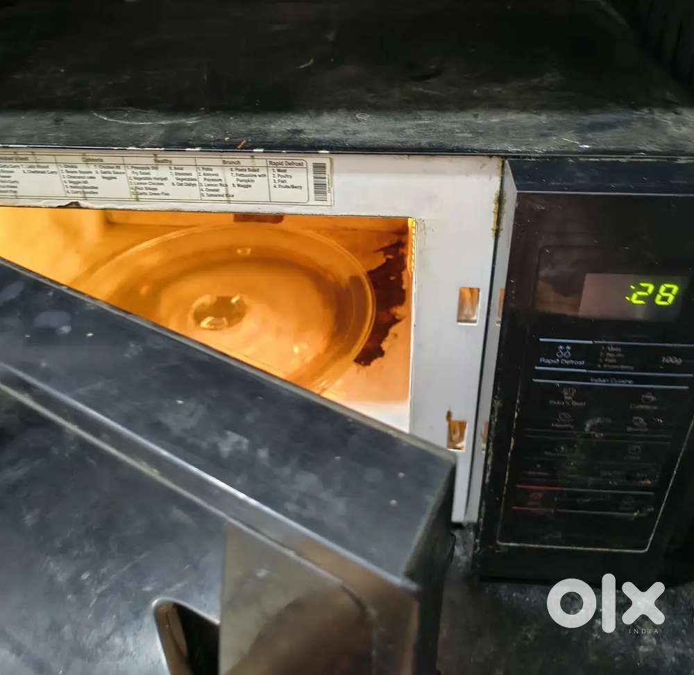 Microwave with stand