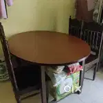 Wooden Dinning table with chairs