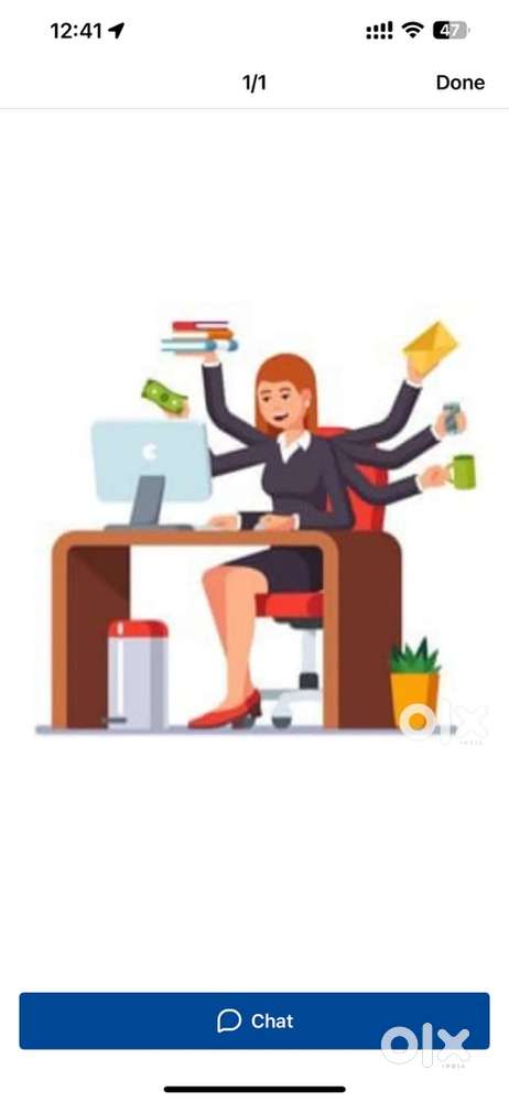 Need personal femal secretary