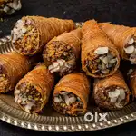Sales man and bakery supplier
