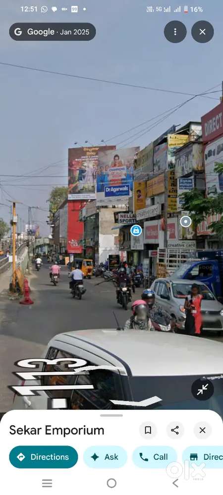 Kodambakkam shop for sale Meenakshi college opposite near Shekar empor
