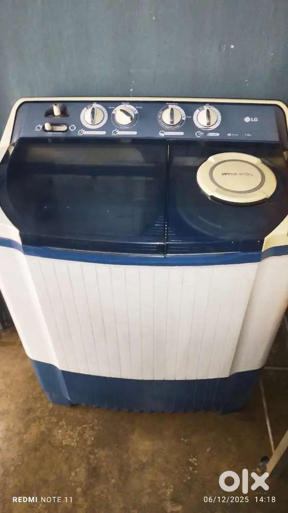 LG 7.8 kg top load semi automatic