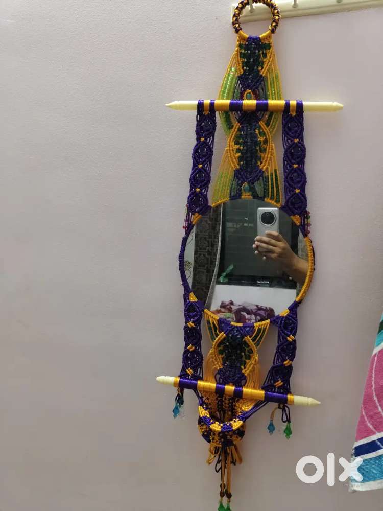 Hand made mirror home decor