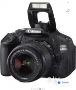 Canon 600D with 2 lenses 18-55mm and 200mm