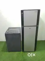 #876 Whirlpool 6.5kg grey w/m wit ssung 280ltr D/D wit warranty n ship