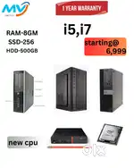 Starting @ 6,999  Cash on home delivery  offer sales  Hard Disk - 500G