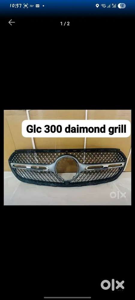 Mercedes GLC 300 diamond grill