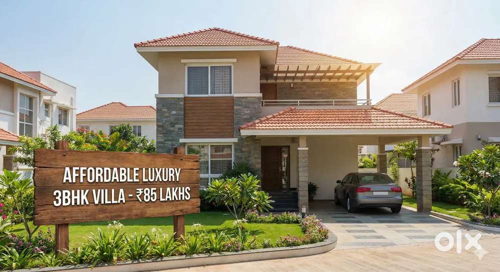 Just 85 L for 3bhk villa with customized design