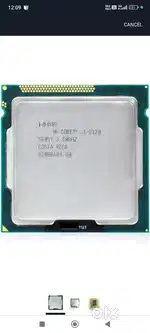 Mother board h61 and i3 2120 processor fully working
