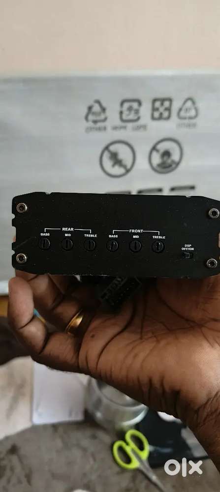 Car android player dsp amplifier
