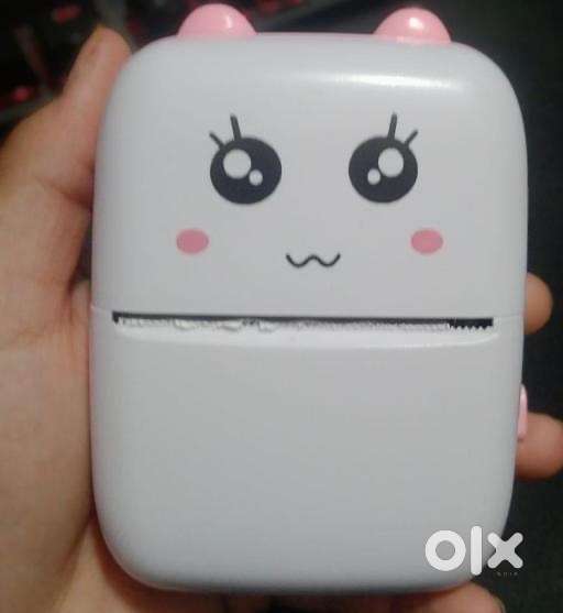 Very affordable mini thermal printer, INKLESS rechargeable print