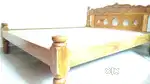Urgent sale! Handcrafted Rustic Queen-Plus Bed – A Unique Piece!
