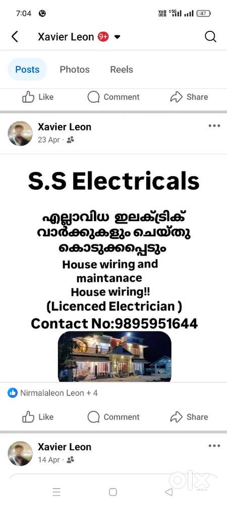Electrical plumbing maintainance linced eletricationTvpm