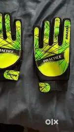 Vecotor pratice goalkepping gloves