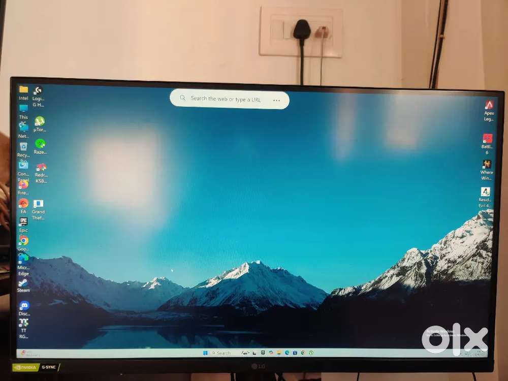LG GL850 2K nano ips 144hz 1ms G2G