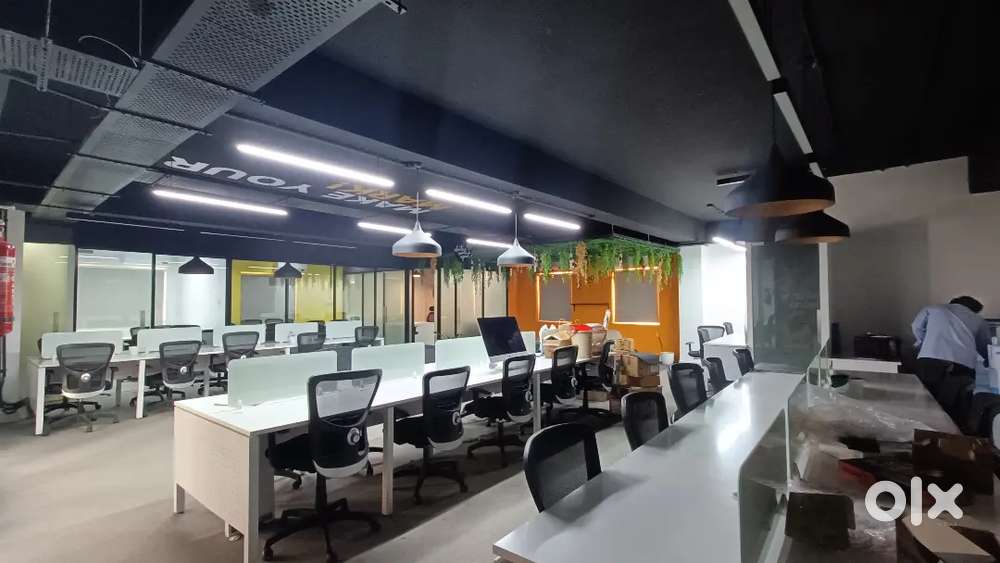 33 Workstations 3 Cabins 1 Conference plug and play office for Rent