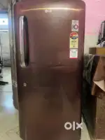 LG-215 Litre and washing machine whirlphool-7.2kg semi automatic