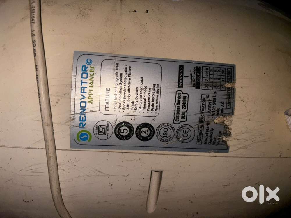Renovator Geyser 25 litres